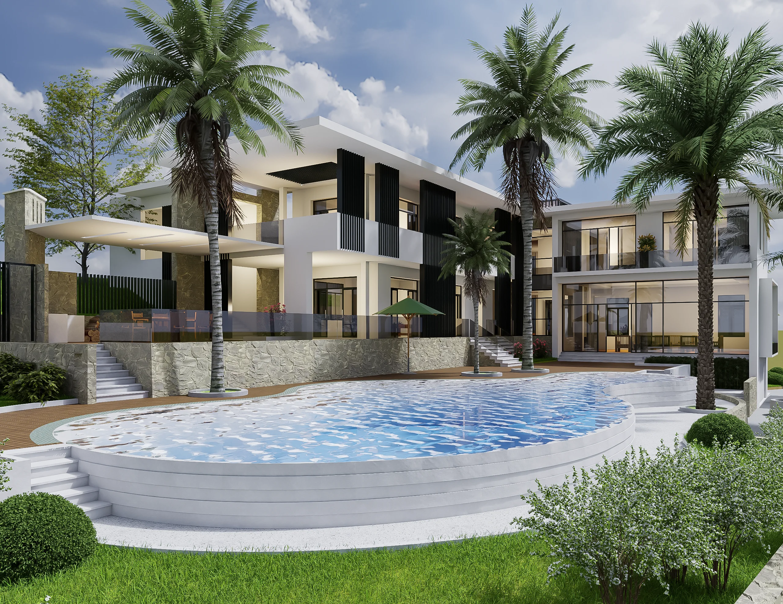 Azure Coast Modern Villa, Residential project